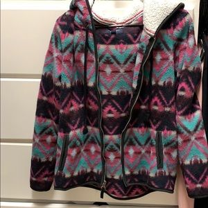 Aztec fleece jacket!